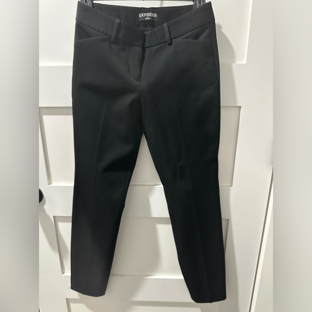 Express editor black dress pants slacks Size 00